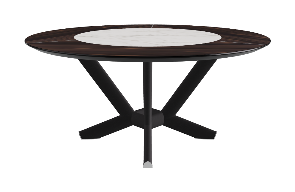 Cattelan Italia Planer Ker-Wood Round Dining Table 160