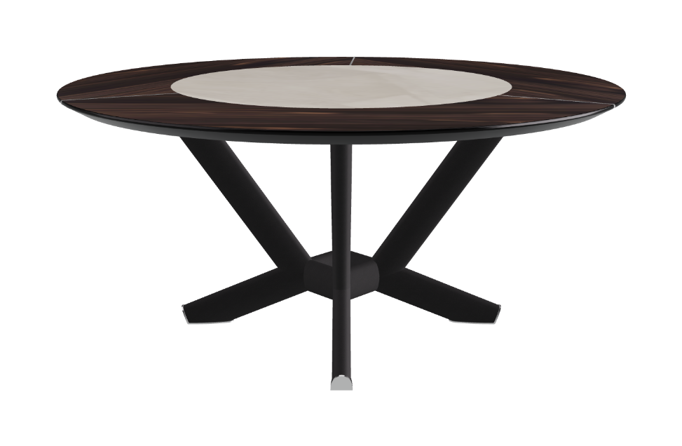 Cattelan Italia Planer Ker-Wood Round Dining Table 160