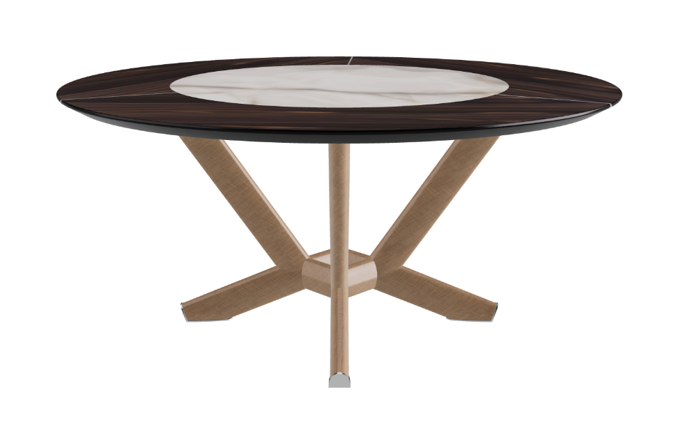Cattelan Italia Planer Ker-Wood Round Dining Table 160