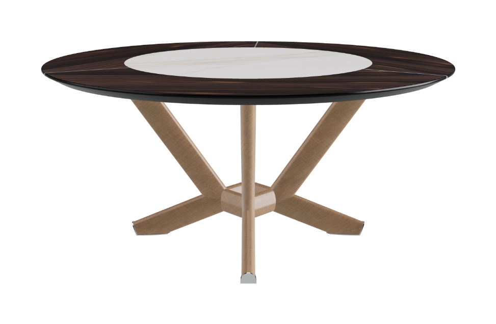 Cattelan Italia Planer Ker-Wood Round Dining Table 160