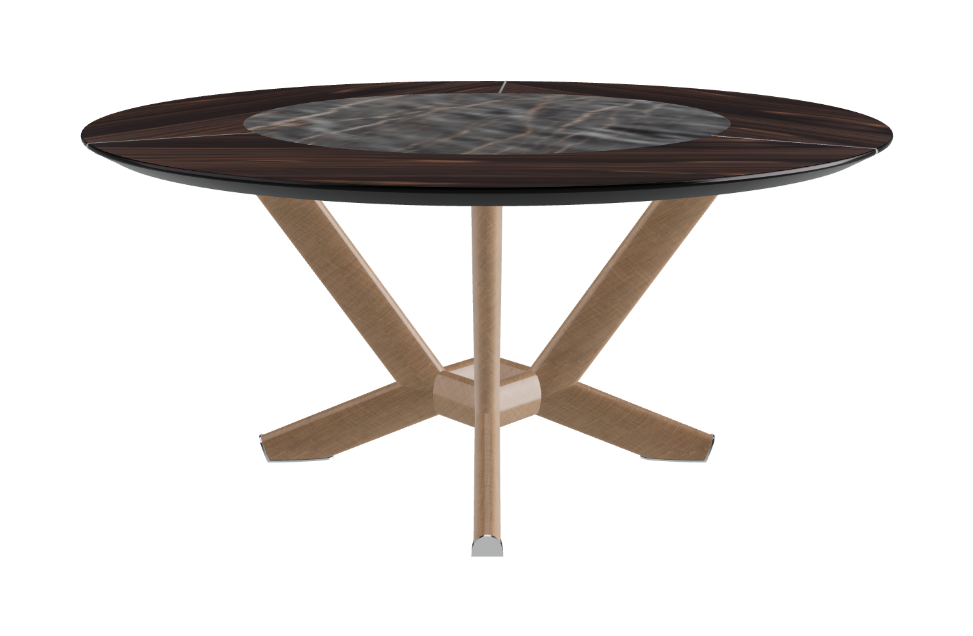Cattelan Italia Planer Ker-Wood Round Dining Table 160