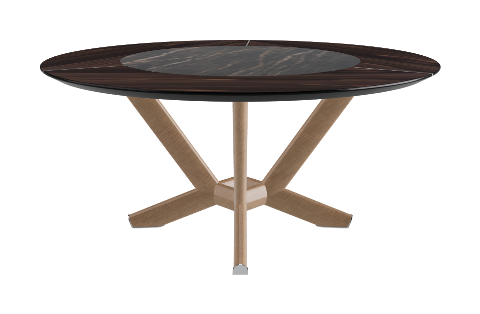 Cattelan Italia Planer Ker-Wood Round Dining Table 160