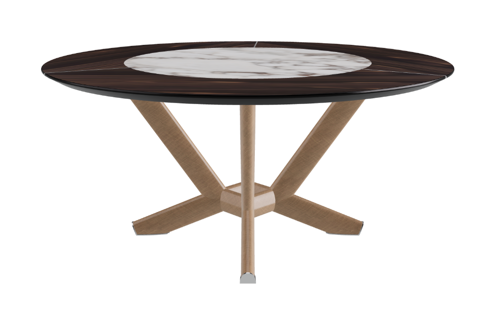 Cattelan Italia Planer Ker-Wood Round Dining Table 160