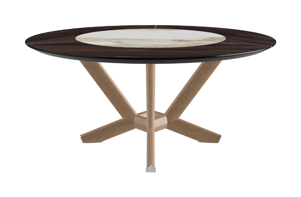 Cattelan Italia Planer Ker-Wood Round Dining Table 160