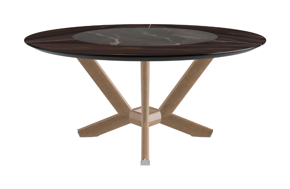 Cattelan Italia Planer Ker-Wood Round Dining Table 160