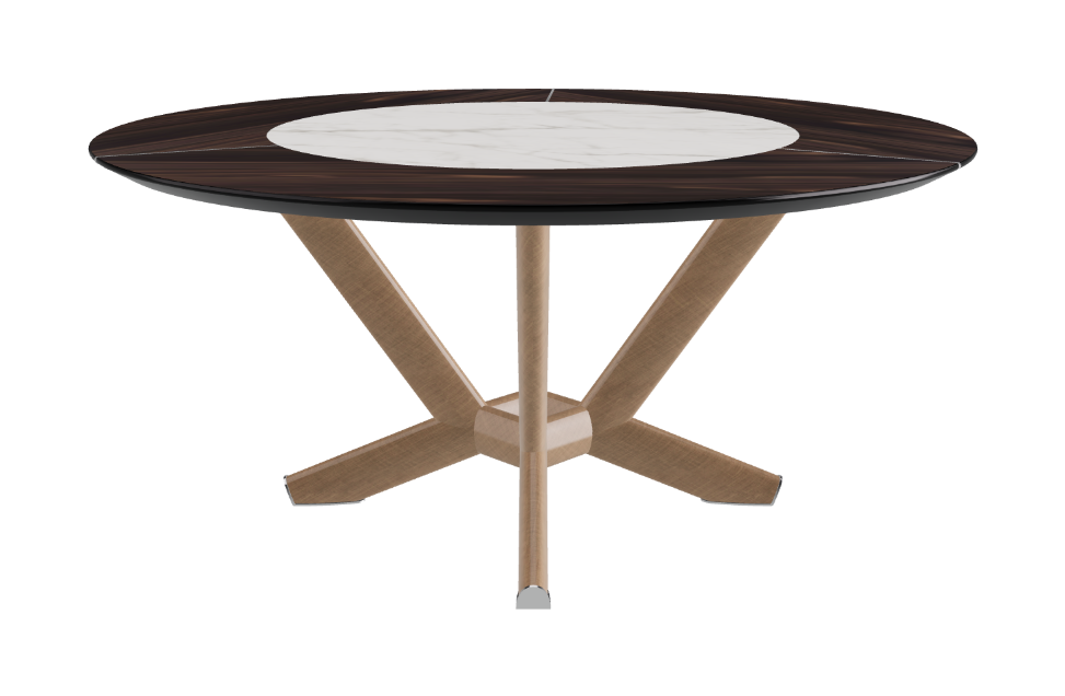 Cattelan Italia Planer Ker-Wood Round Dining Table 160