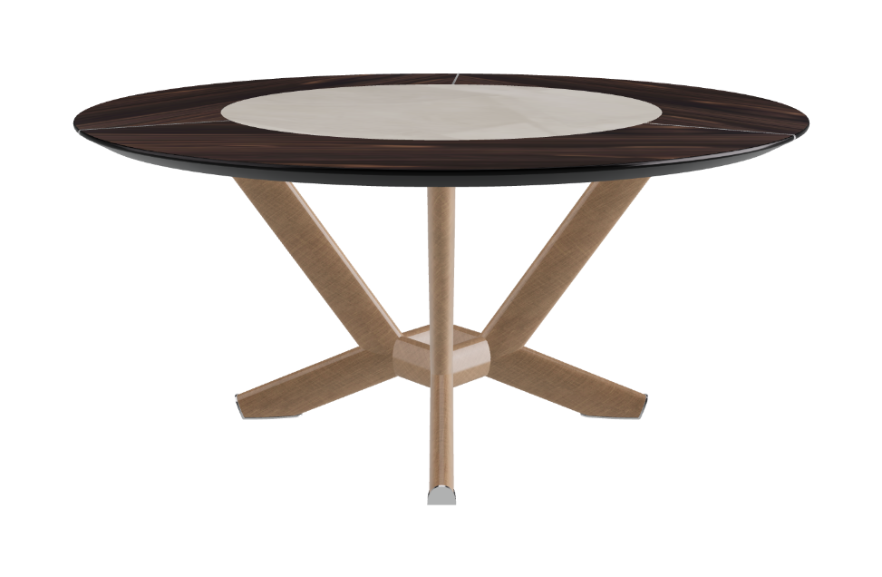 Cattelan Italia Planer Ker-Wood Round Dining Table 160