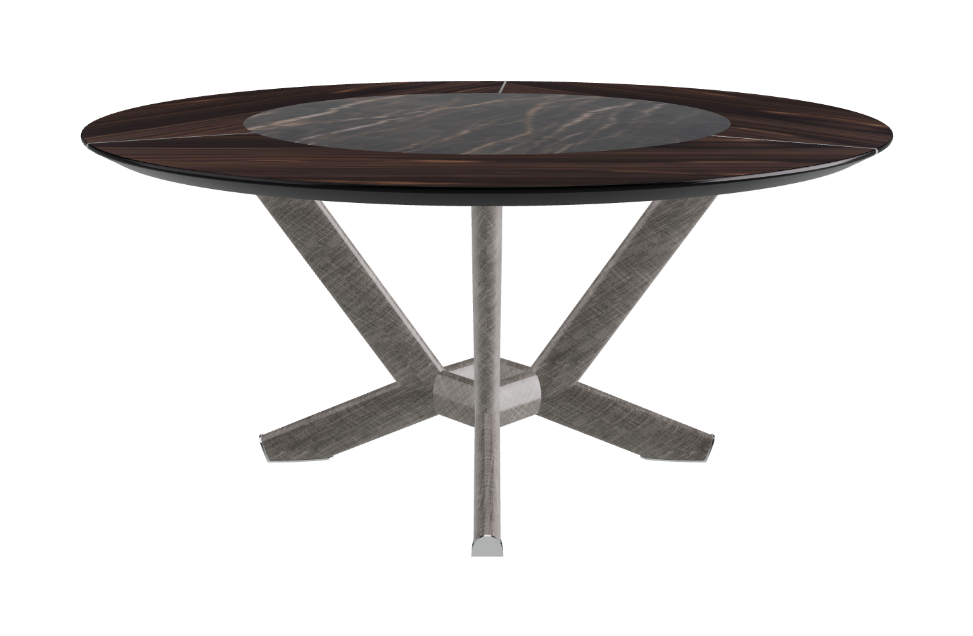 Cattelan Italia Planer Ker-Wood Round Dining Table 160