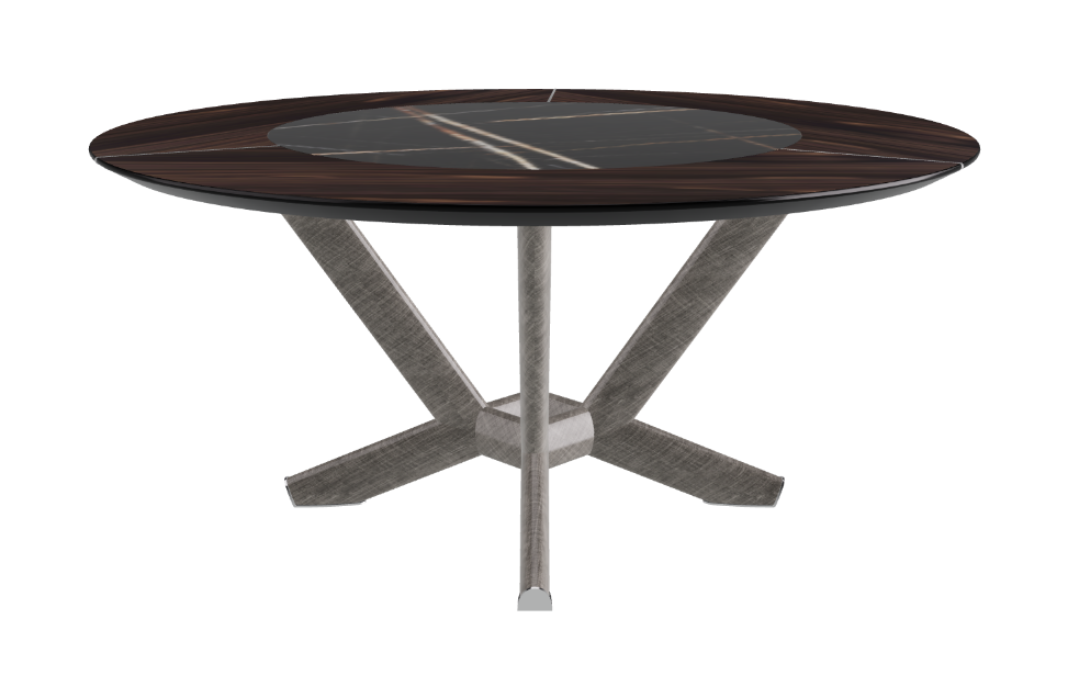 Cattelan Italia Planer Ker-Wood Round Dining Table 160