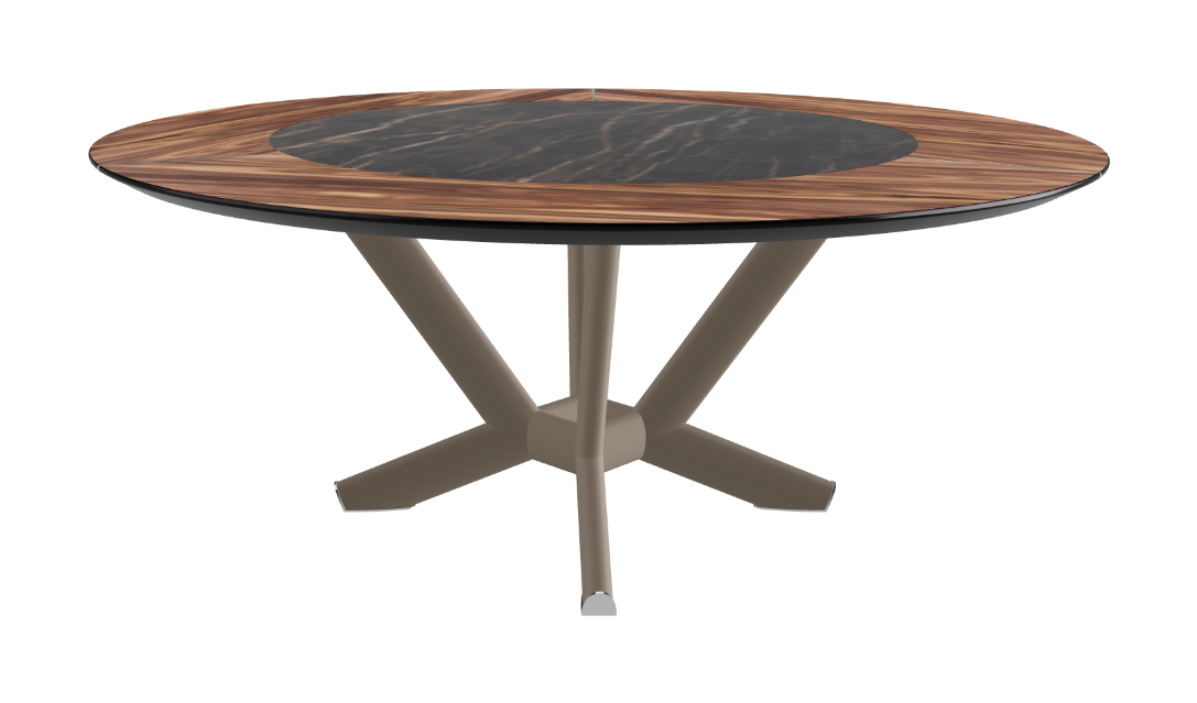 Cattelan Italia Planer Ker-Wood Round Dining Table 180
