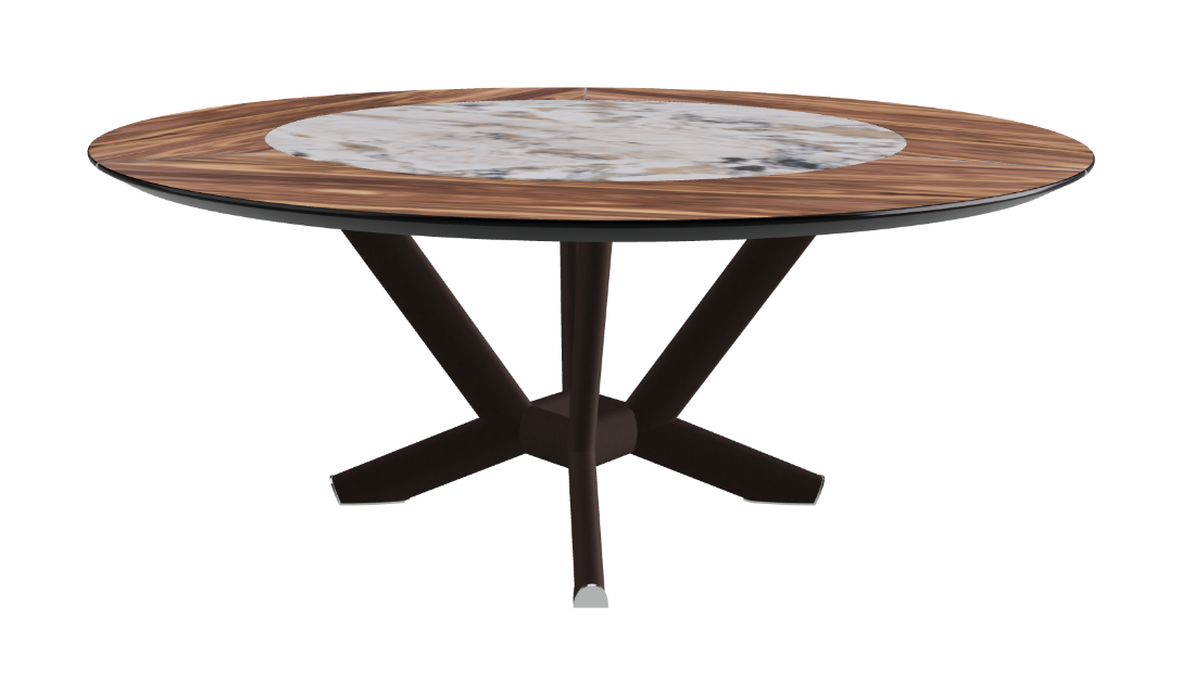 Cattelan Italia Planer Ker-Wood Round Dining Table 180