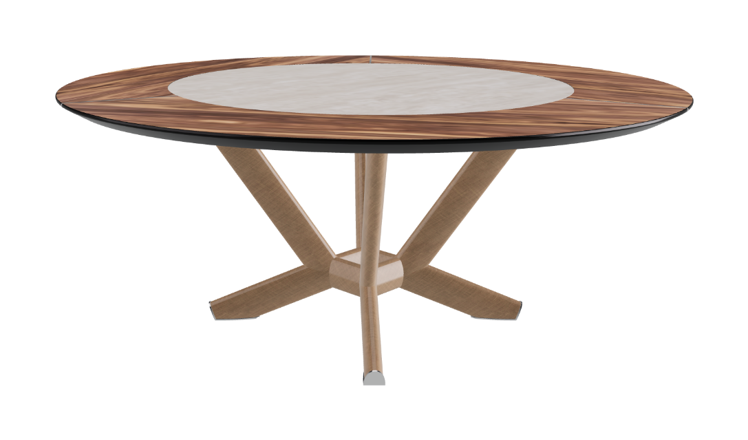 Cattelan Italia Planer Ker-Wood Round Dining Table 180