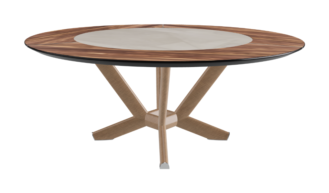 Cattelan Italia Planer Ker-Wood Round Dining Table 180