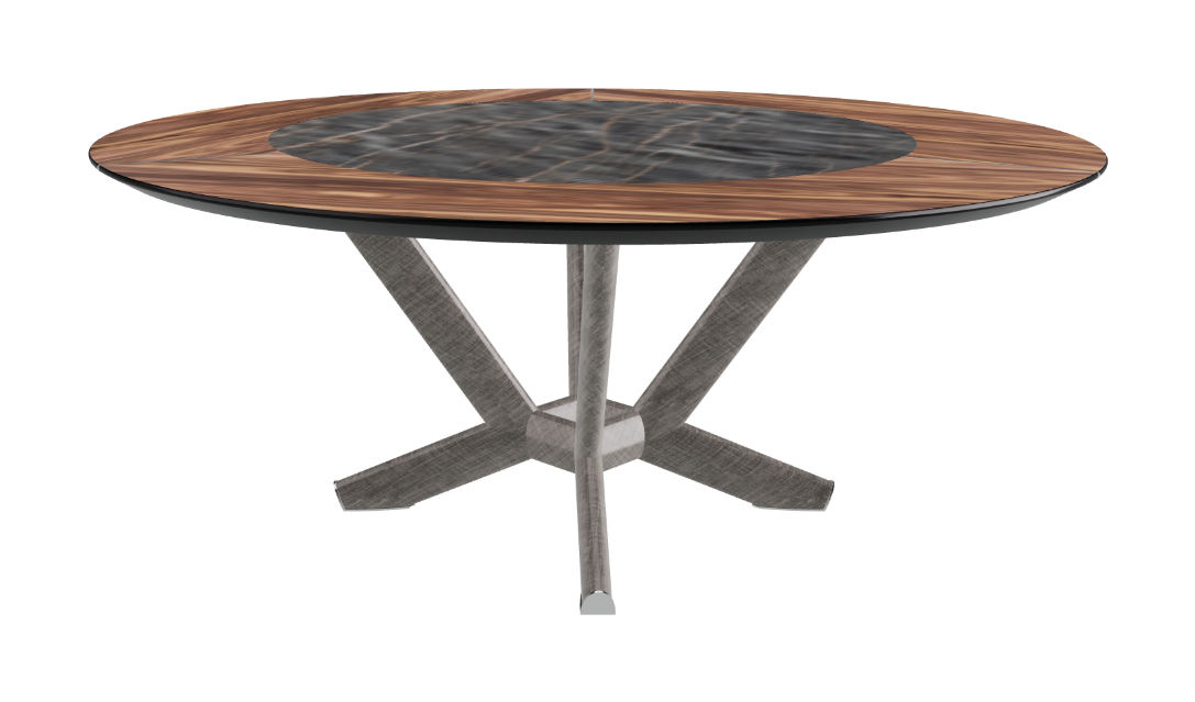 Cattelan Italia Planer Ker-Wood Round Dining Table 180