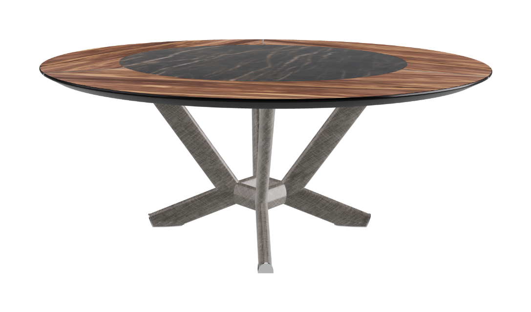 Cattelan Italia Planer Ker-Wood Round Dining Table 180