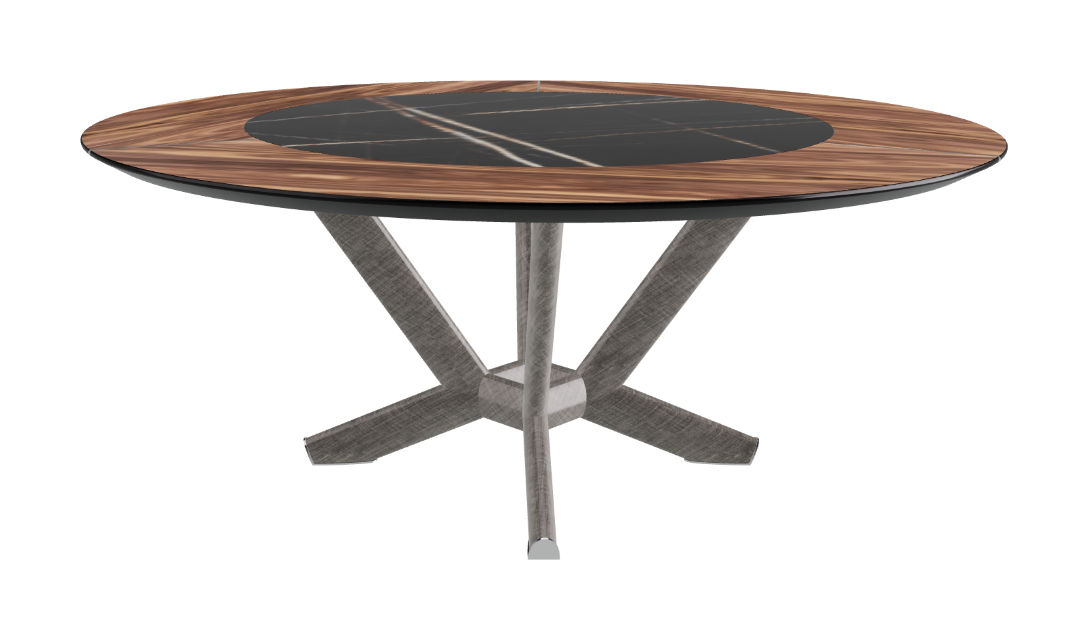 Cattelan Italia Planer Ker-Wood Round Dining Table 180