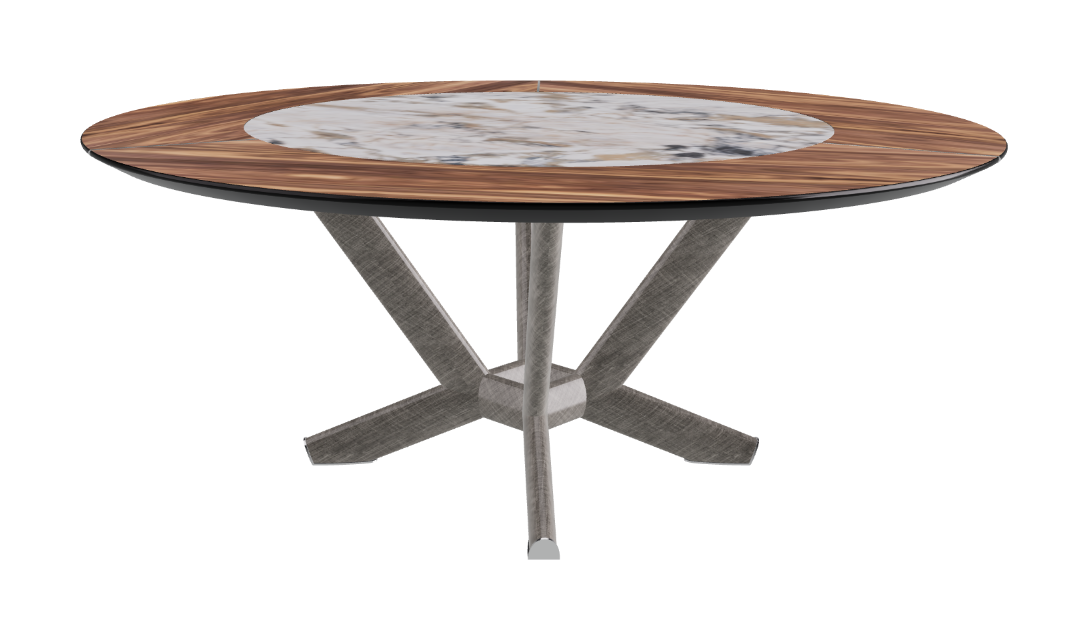 Cattelan Italia Planer Ker-Wood Round Dining Table 180