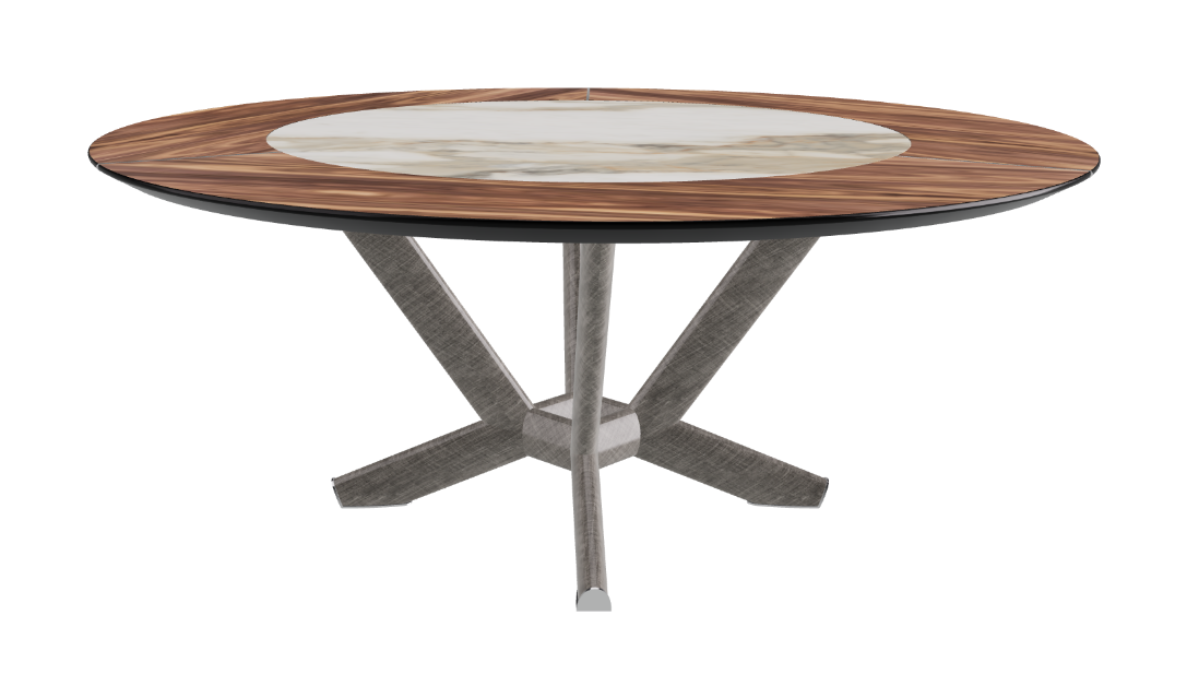 Cattelan Italia Planer Ker-Wood Round Dining Table 180