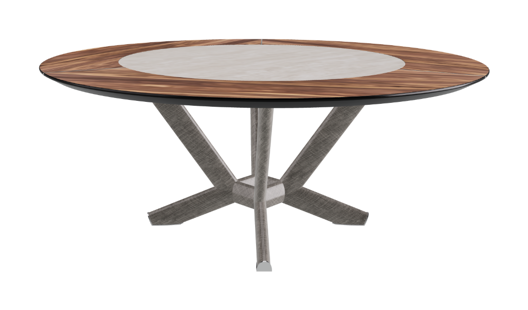 Cattelan Italia Planer Ker-Wood Round Dining Table 180