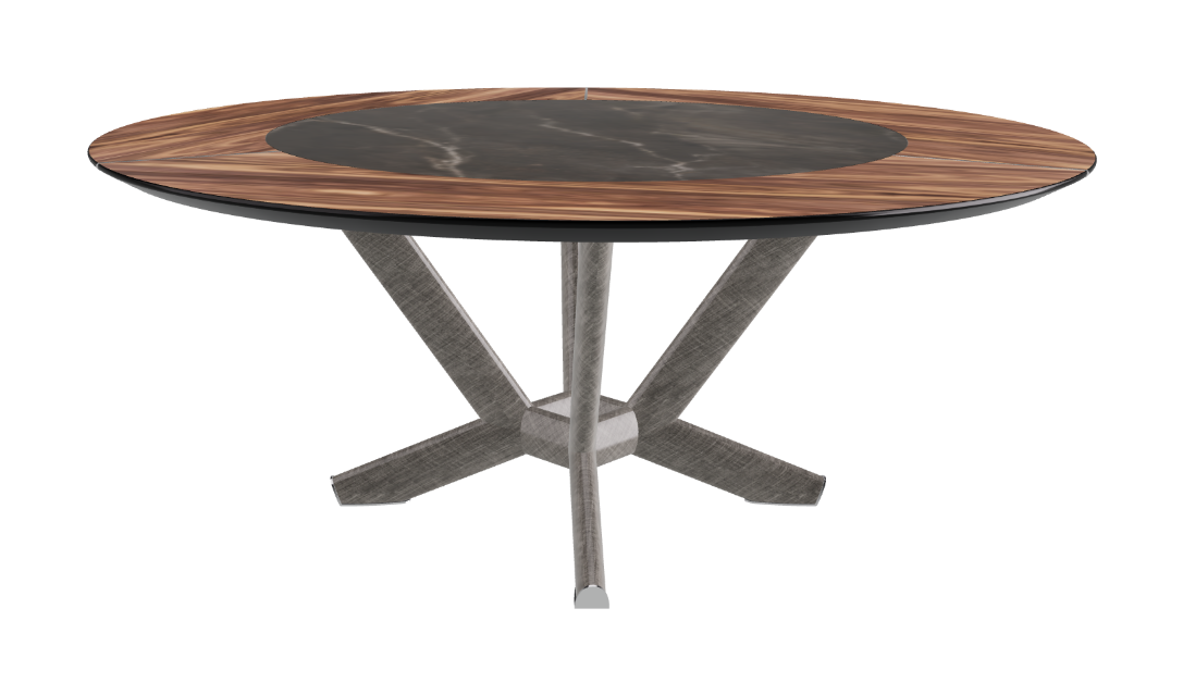 Cattelan Italia Planer Ker-Wood Round Dining Table 180