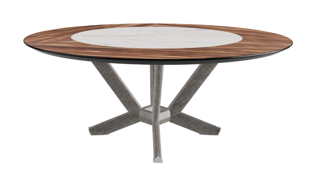 Cattelan Italia Planer Ker-Wood Round Dining Table 180