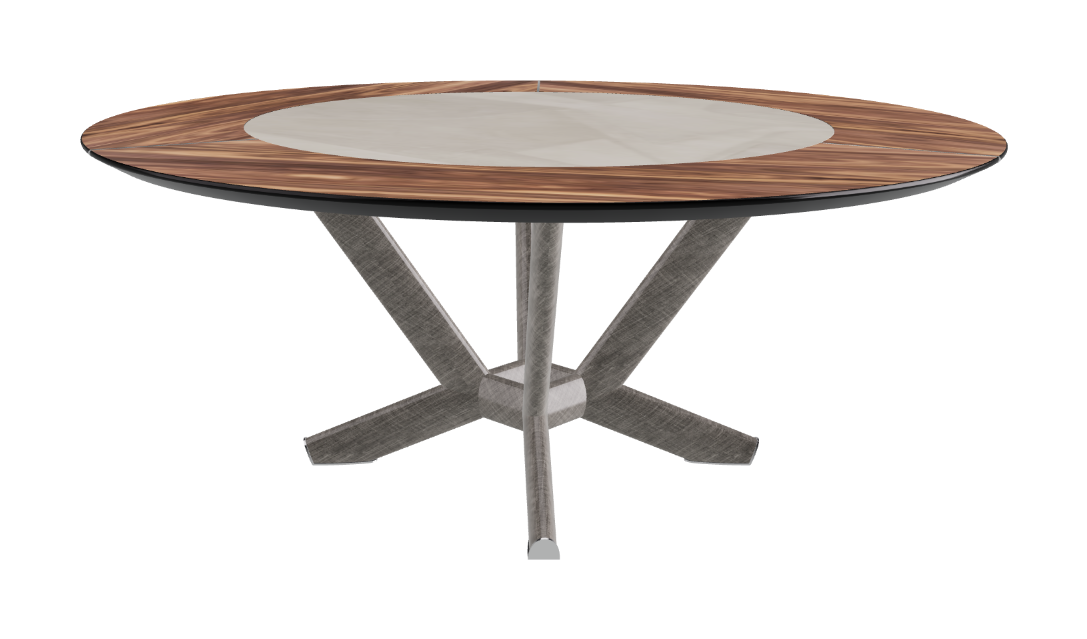 Cattelan Italia Planer Ker-Wood Round Dining Table 180