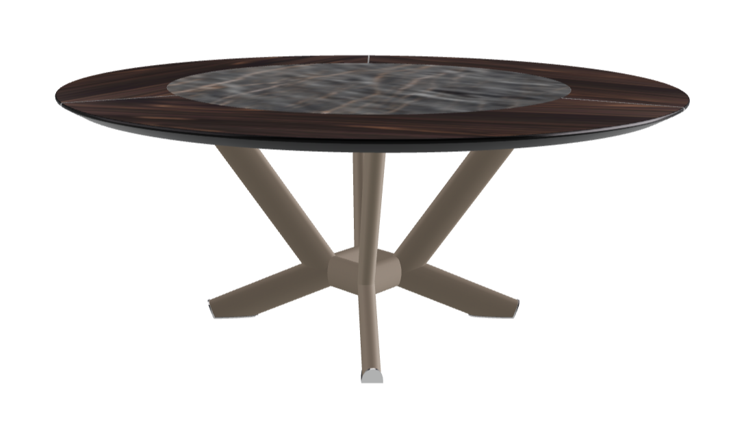 Cattelan Italia Planer Ker-Wood Round Dining Table 180