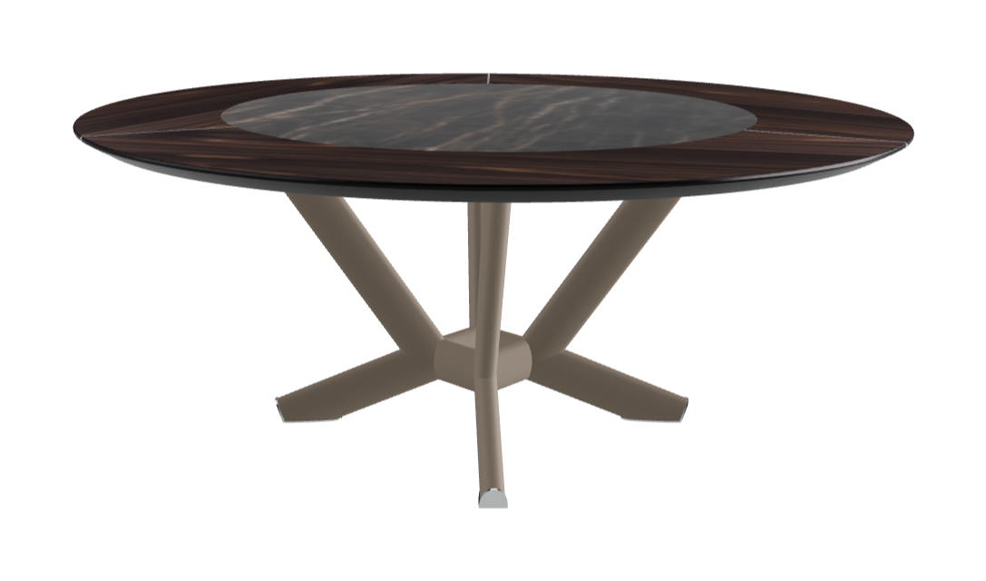 Cattelan Italia Planer Ker-Wood Round Dining Table 180
