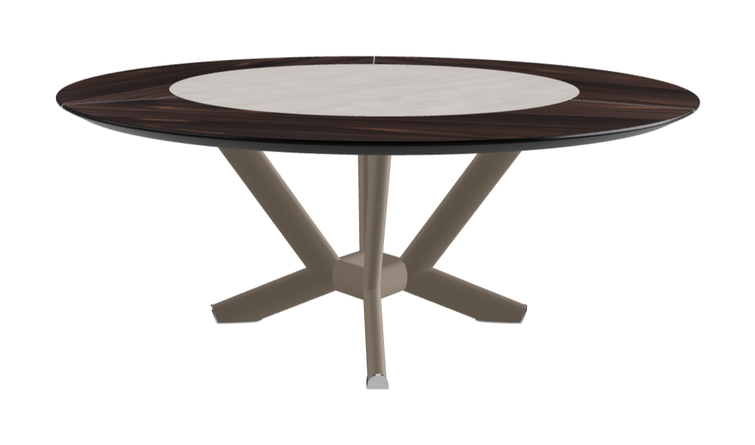 Cattelan Italia Planer Ker-Wood Round Dining Table 180