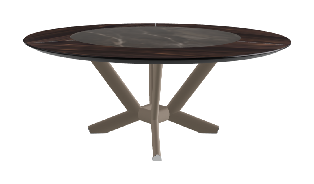 Cattelan Italia Planer Ker-Wood Round Dining Table 180