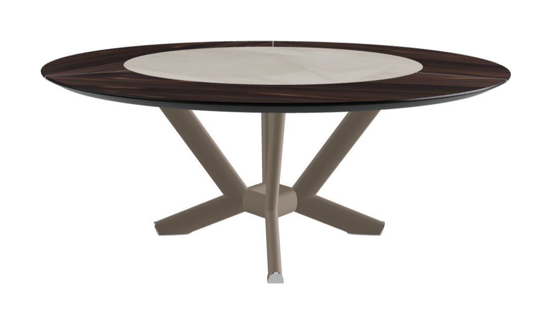Cattelan Italia Planer Ker-Wood Round Dining Table 180