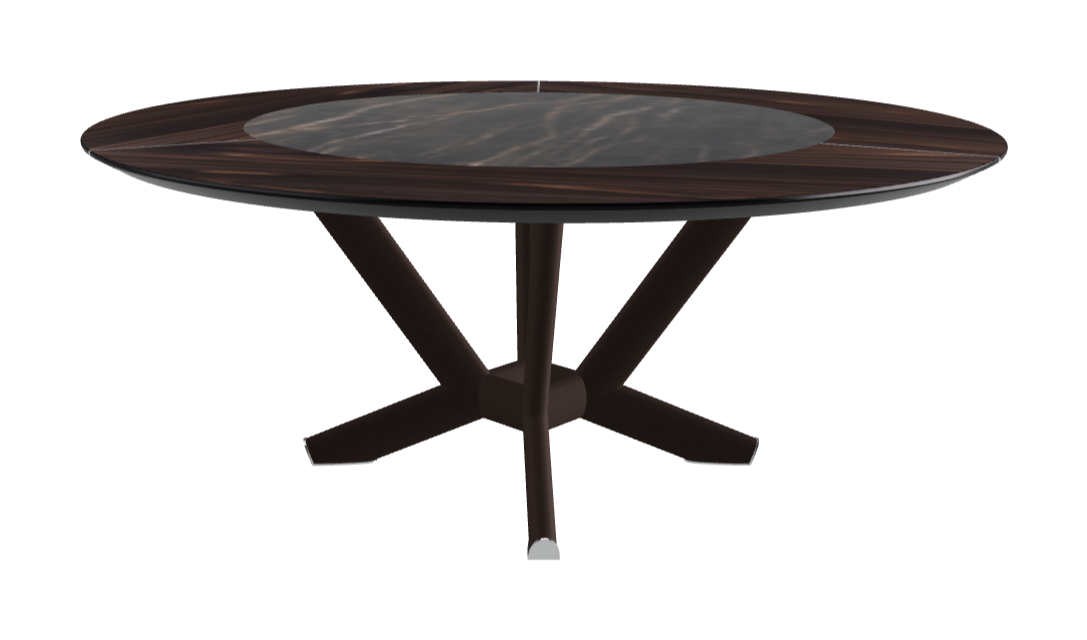 Cattelan Italia Planer Ker-Wood Round Dining Table 180