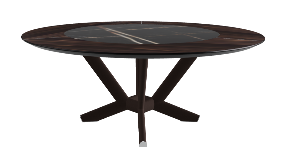 Cattelan Italia Planer Ker-Wood Round Dining Table 180