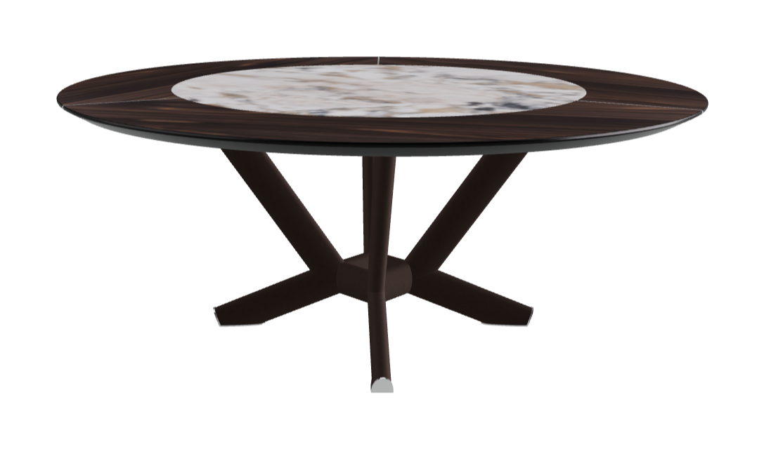 Cattelan Italia Planer Ker-Wood Round Dining Table 180