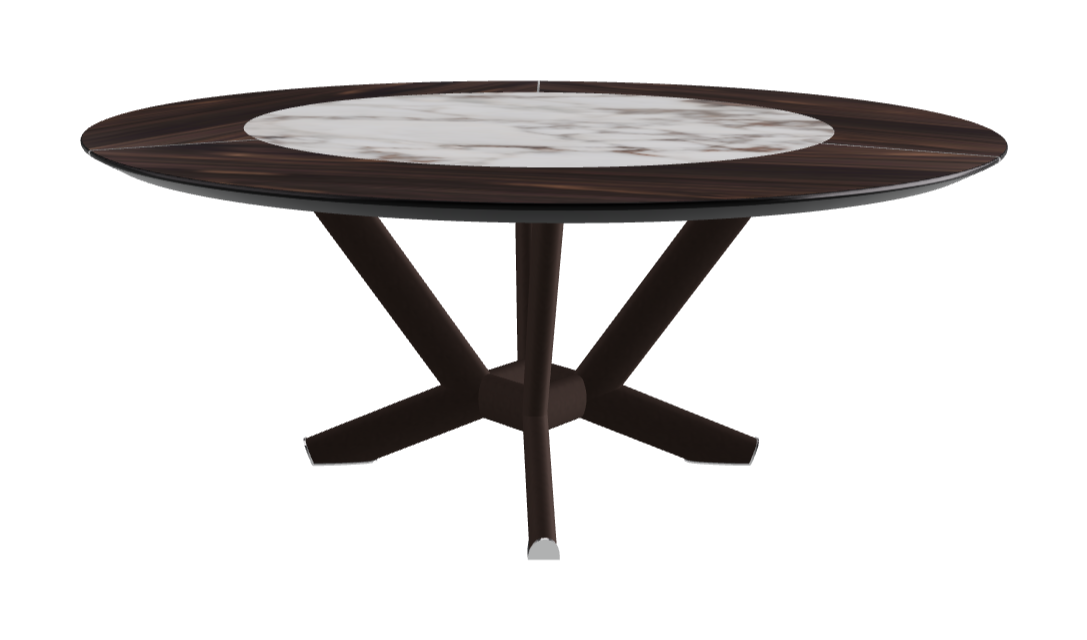 Cattelan Italia Planer Ker-Wood Round Dining Table 180