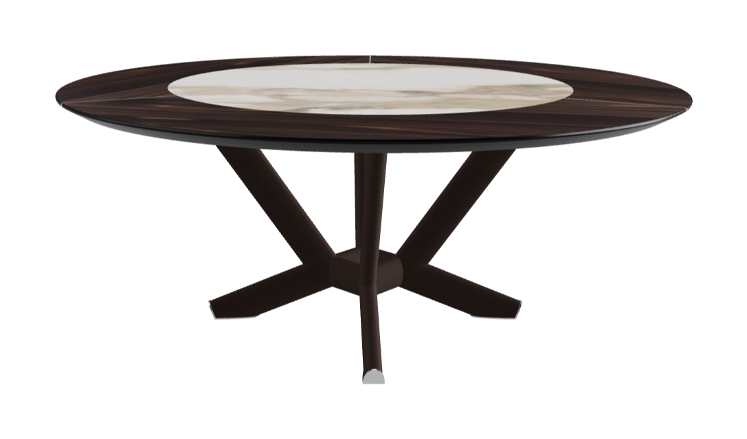 Cattelan Italia Planer Ker-Wood Round Dining Table 180