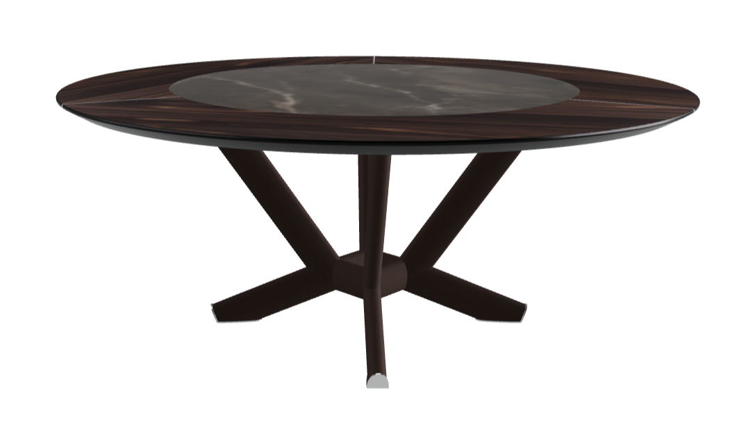 Cattelan Italia Planer Ker-Wood Round Dining Table 180