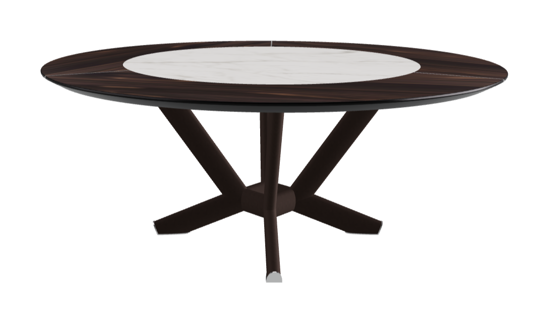 Cattelan Italia Planer Ker-Wood Round Dining Table 180