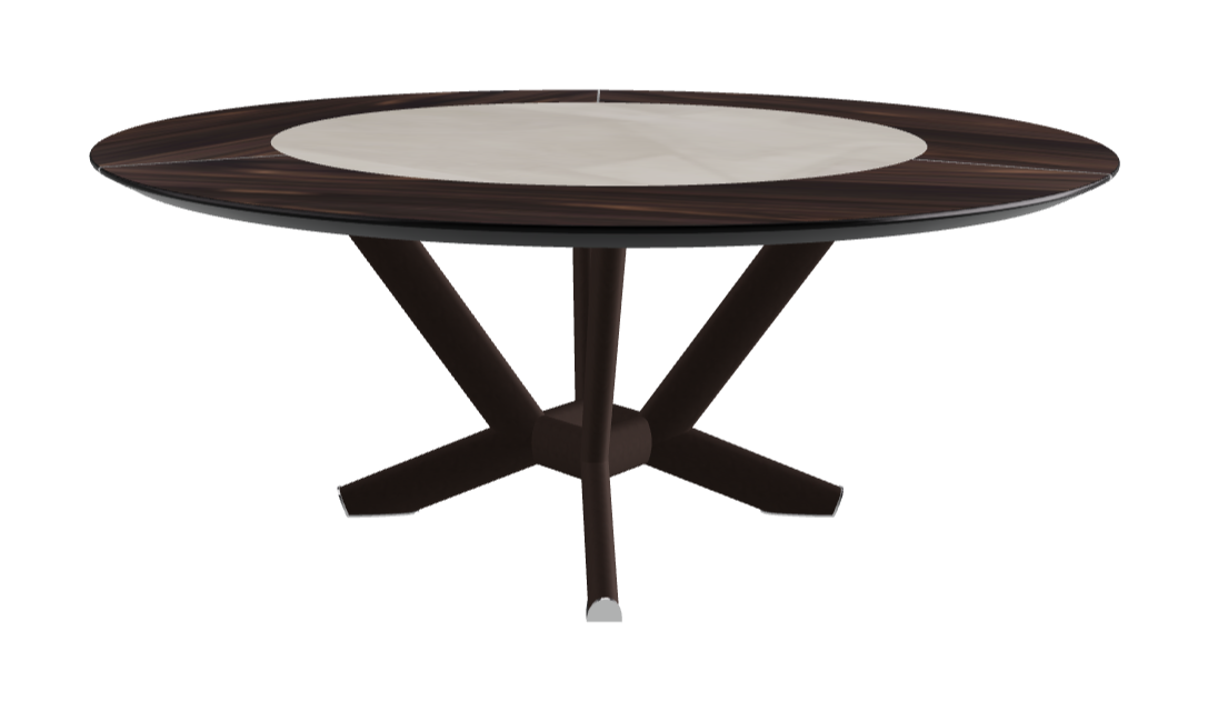 Cattelan Italia Planer Ker-Wood Round Dining Table 180