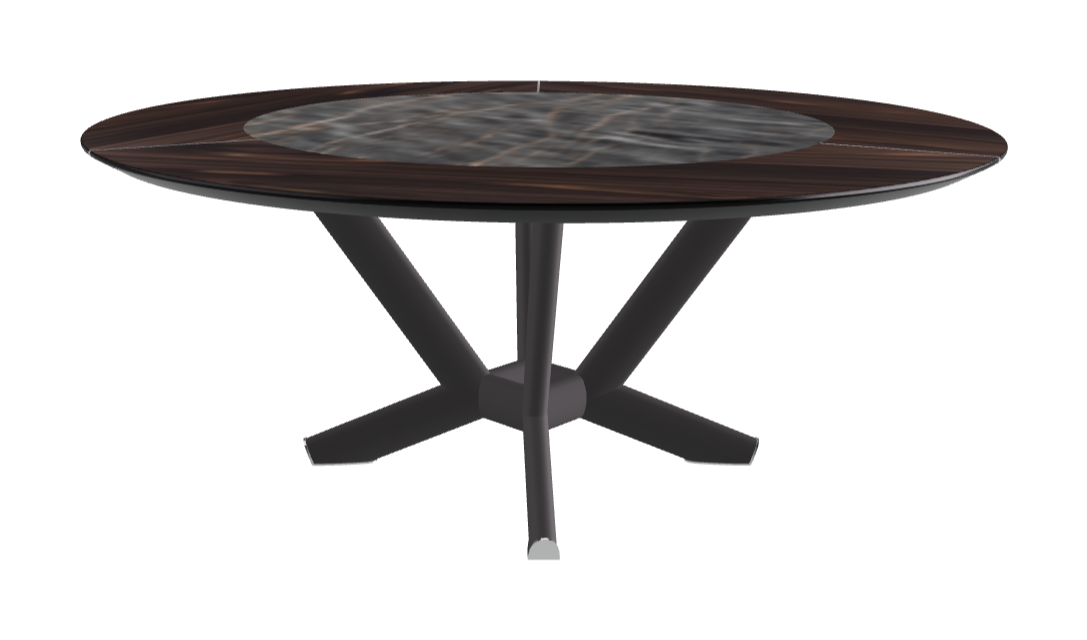 Cattelan Italia Planer Ker-Wood Round Dining Table 180