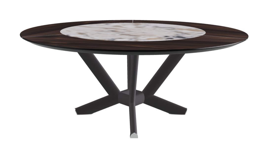 Cattelan Italia Planer Ker-Wood Round Dining Table 180