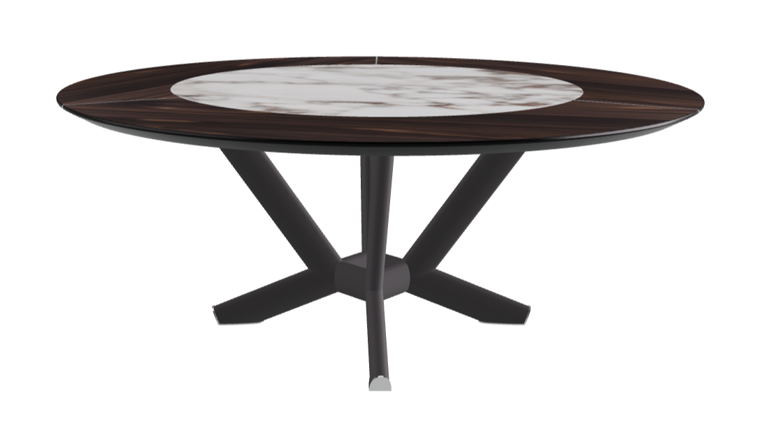 Cattelan Italia Planer Ker-Wood Round Dining Table 180