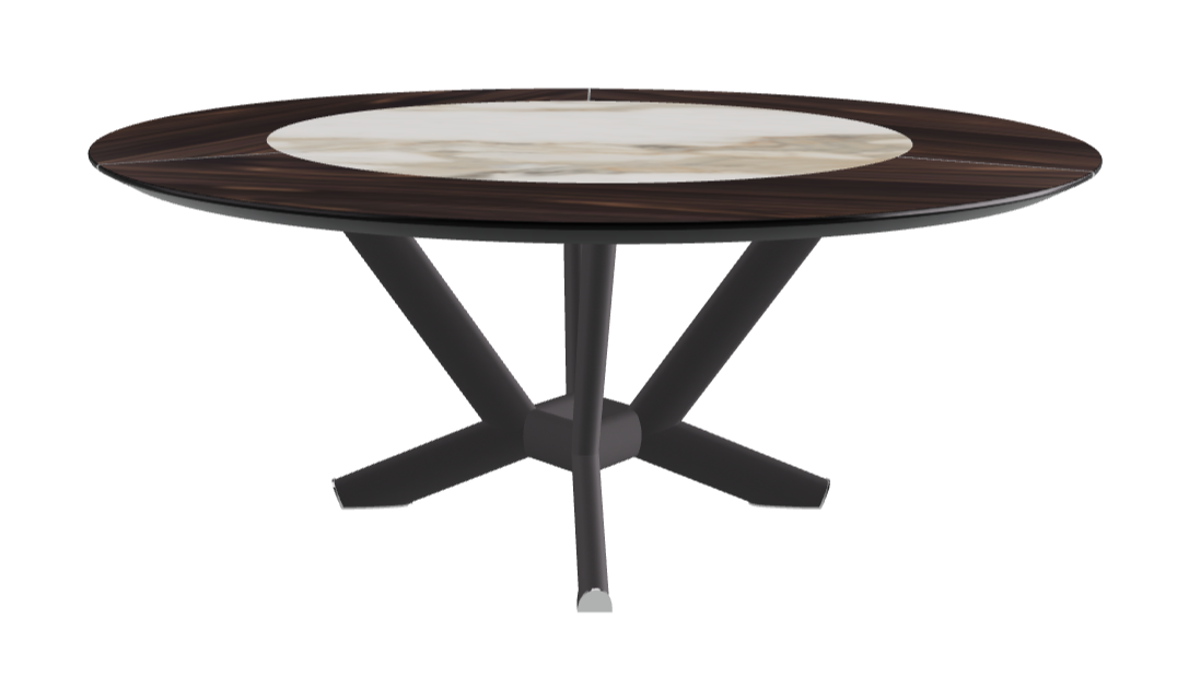 Cattelan Italia Planer Ker-Wood Round Dining Table 180