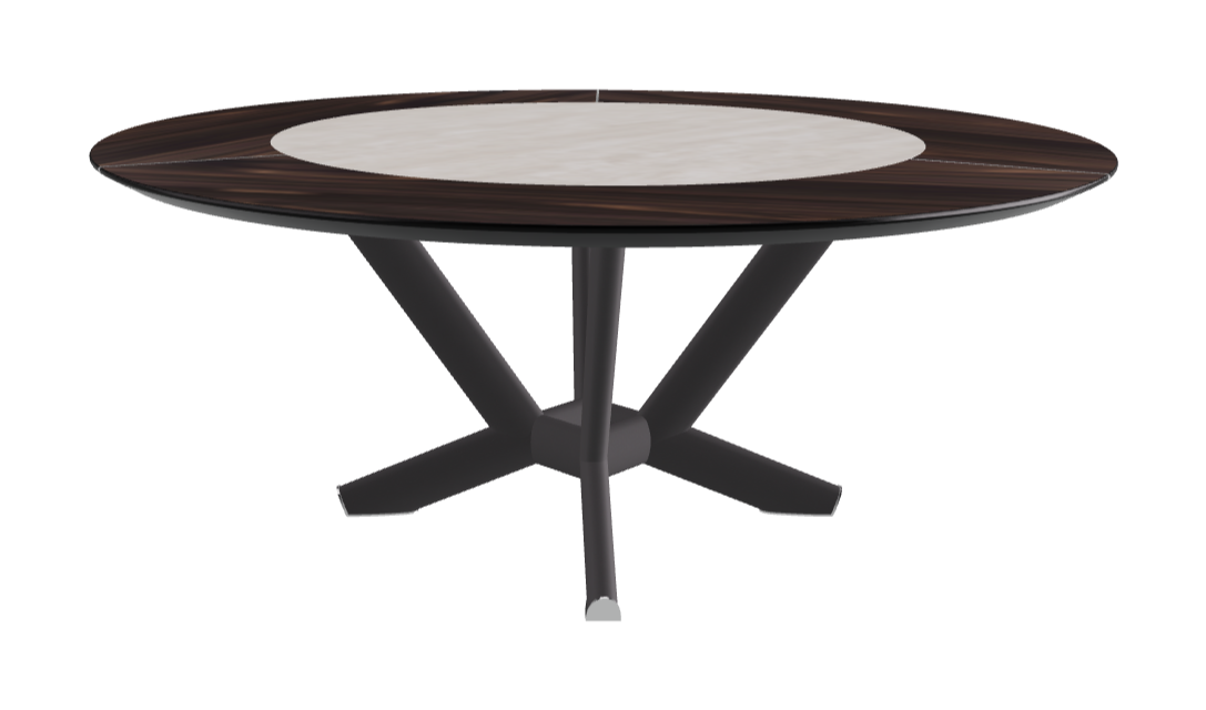 Cattelan Italia Planer Ker-Wood Round Dining Table 180