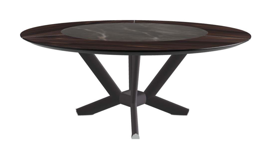 Cattelan Italia Planer Ker-Wood Round Dining Table 180