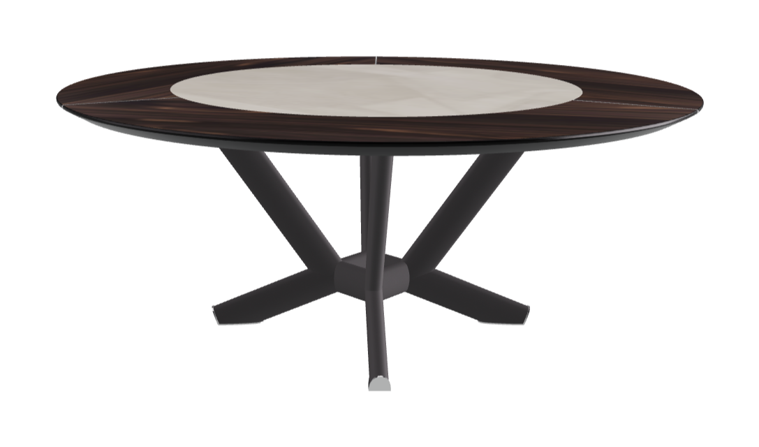 Cattelan Italia Planer Ker-Wood Round Dining Table 180