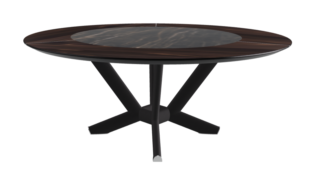 Cattelan Italia Planer Ker-Wood Round Dining Table 180