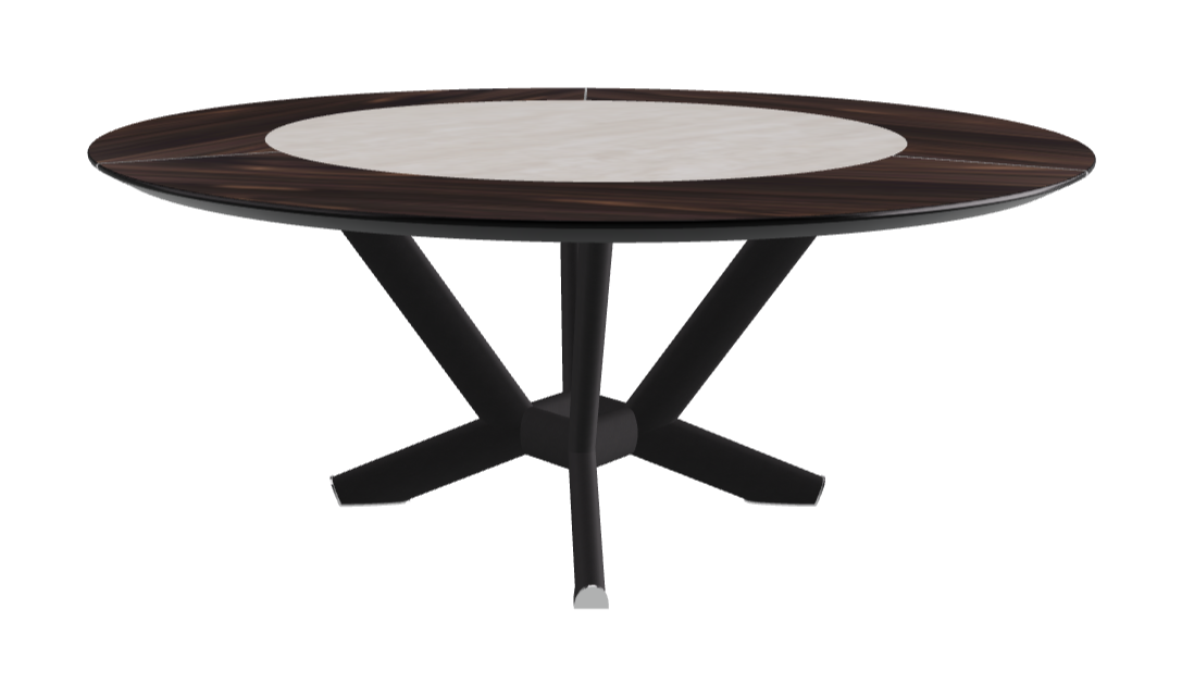 Cattelan Italia Planer Ker-Wood Round Dining Table 180