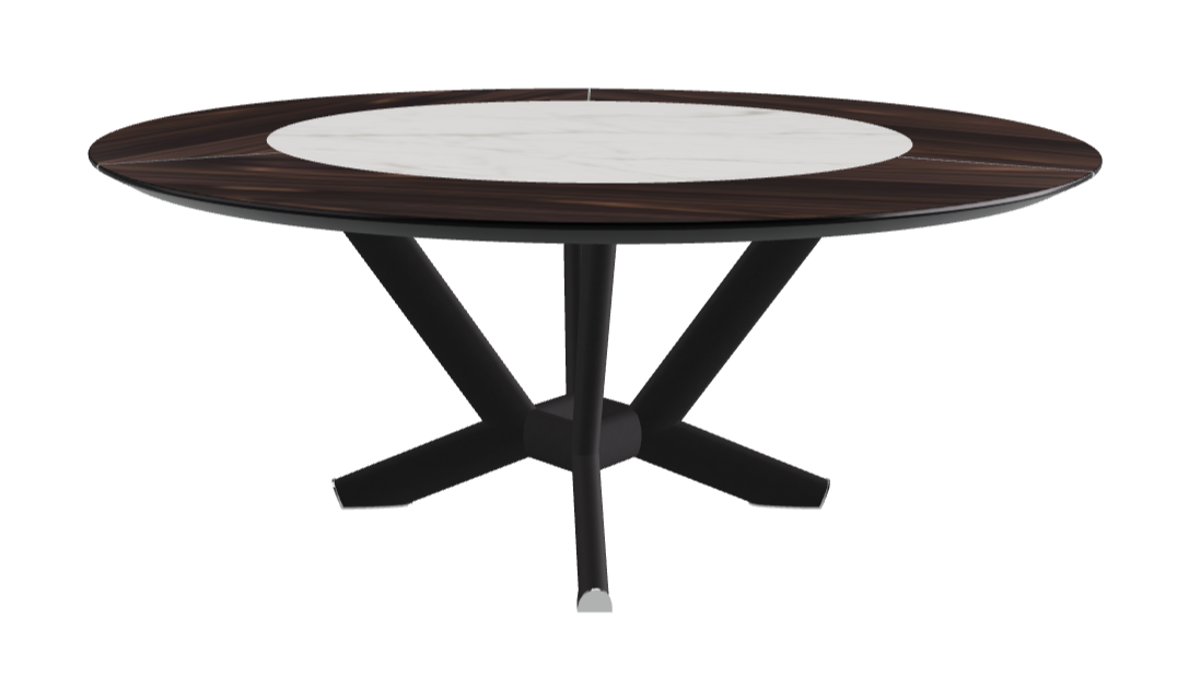 Cattelan Italia Planer Ker-Wood Round Dining Table 180