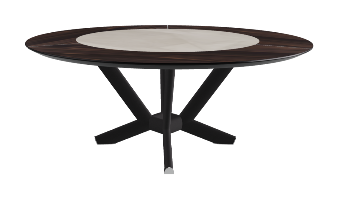 Cattelan Italia Planer Ker-Wood Round Dining Table 180